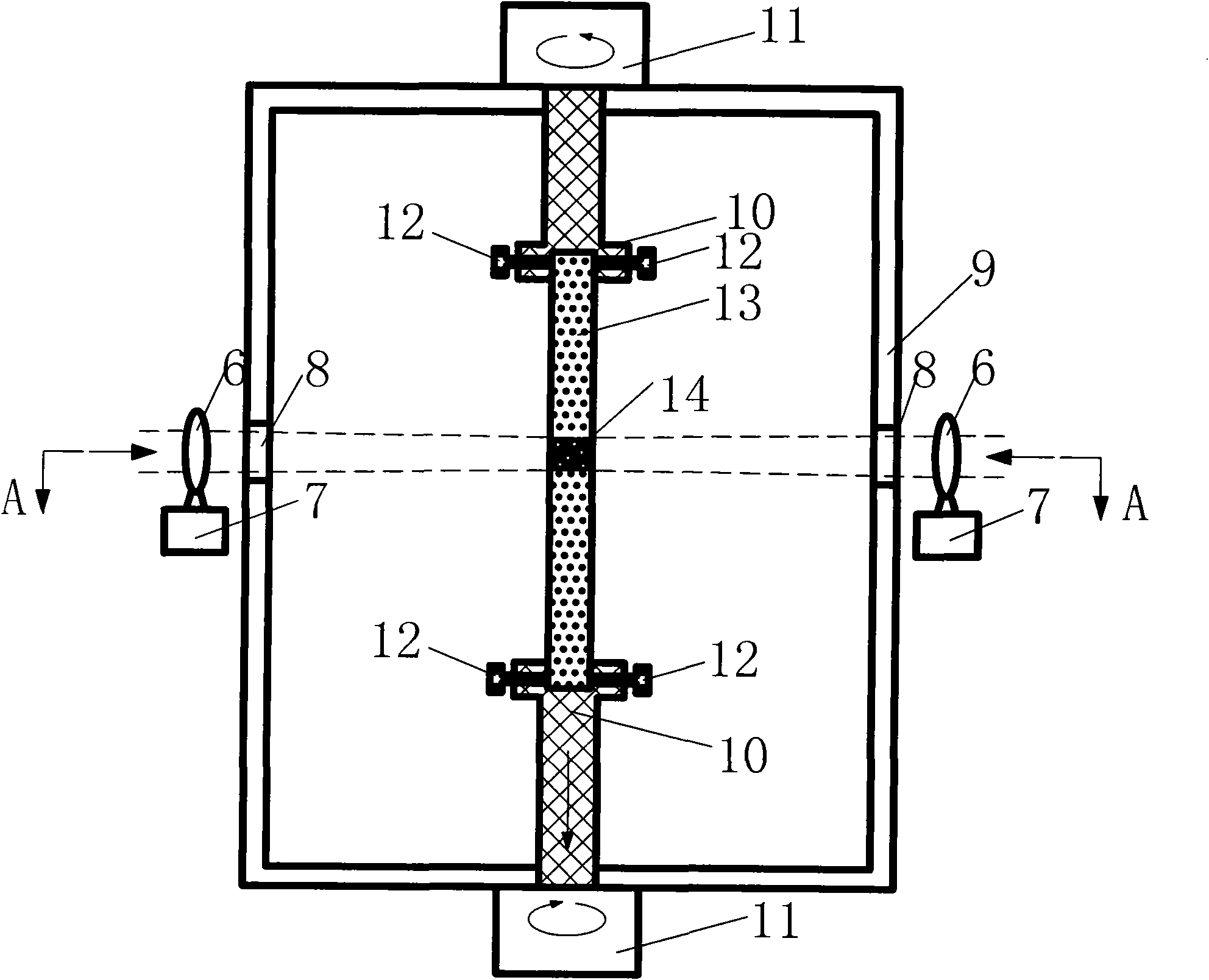 Device for zone-melting directional solidification of laser leviation and directional solidification method