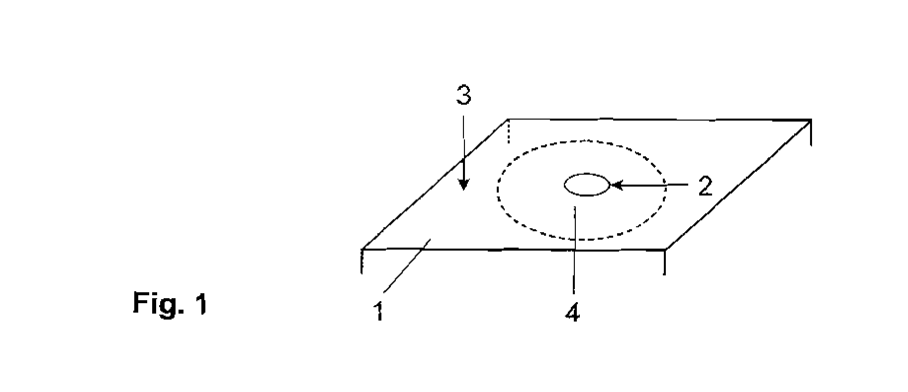 Method for processing a surface