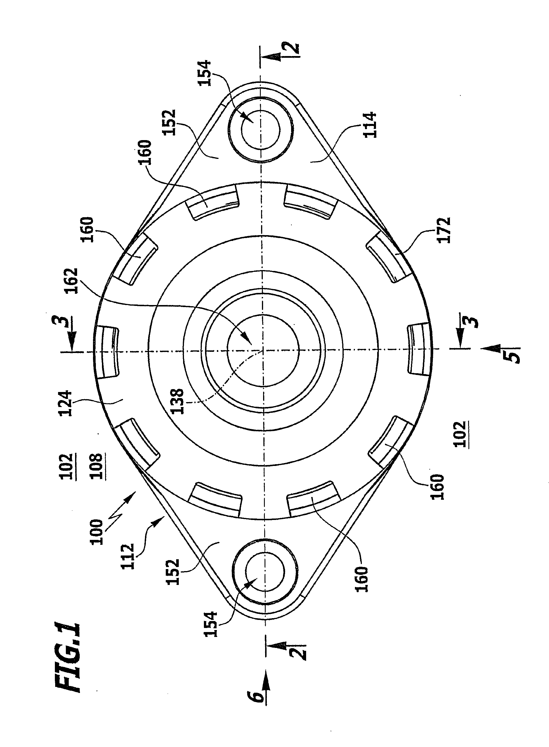 Pressure compensation device for a housing of an electrochemical device