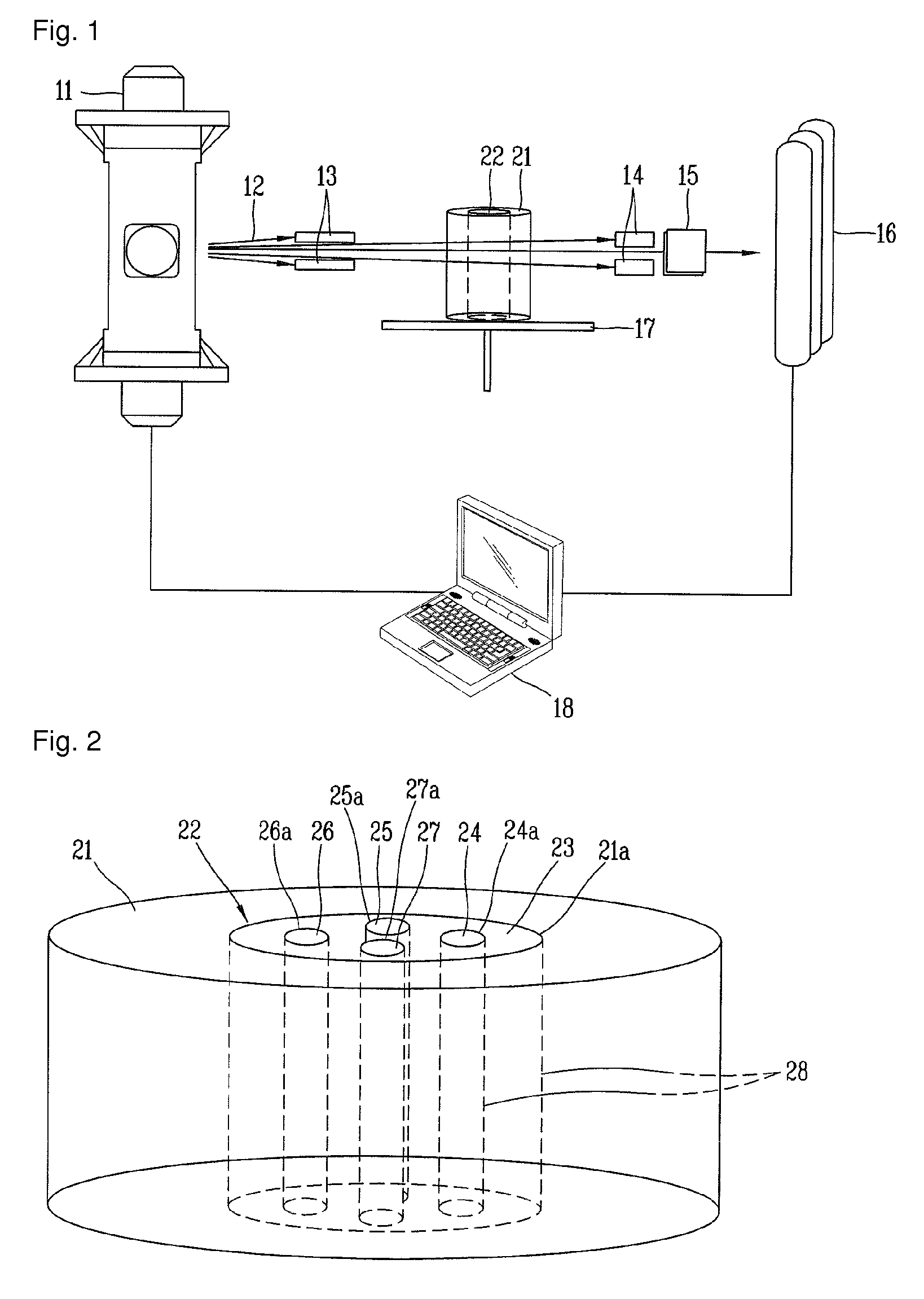 Method for evaluation of density profile in carbon/carbon material and method for production of standard density test block used therein