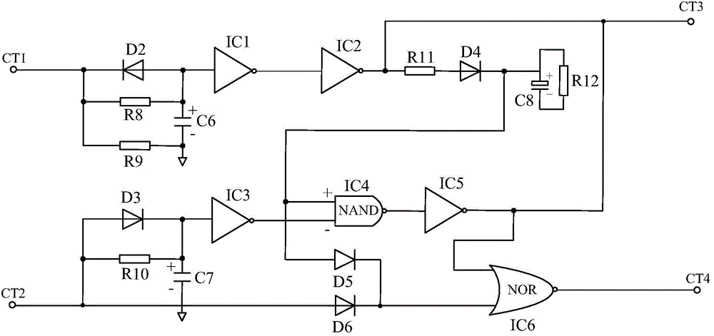 Blue light LED lamp protection system with amplification type field intensity detection circuit