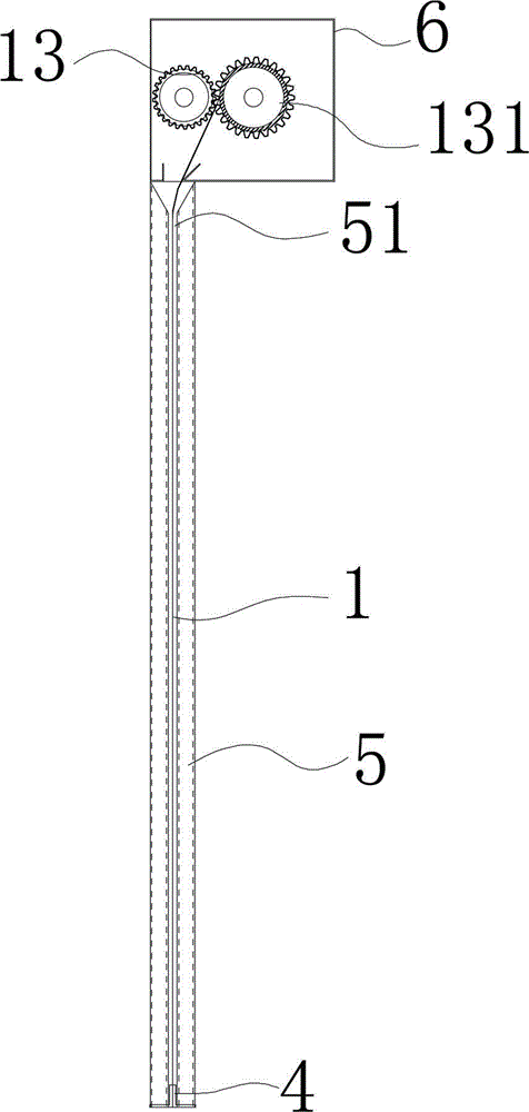 Single-scroll fireproof shutter