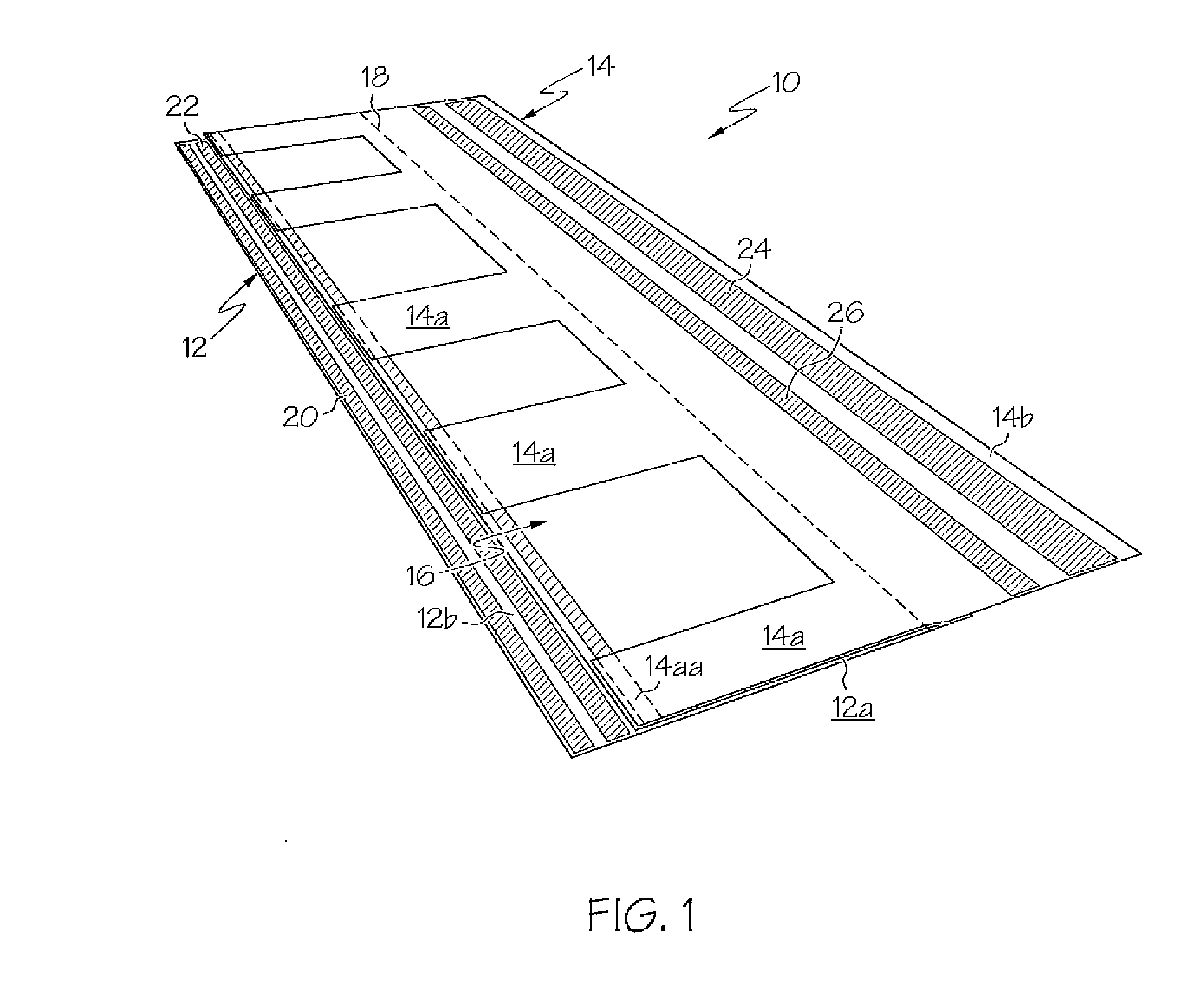 Top down trap lock shingle system for roofs
