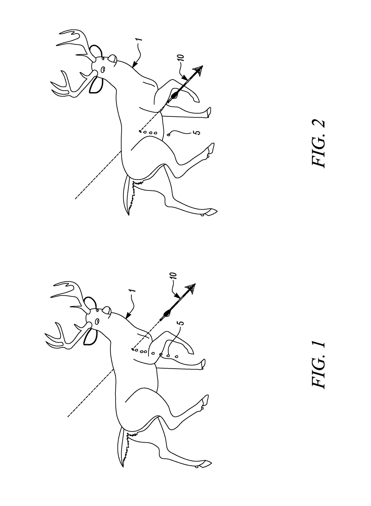 Disposable arrow wipe with chemical indicator