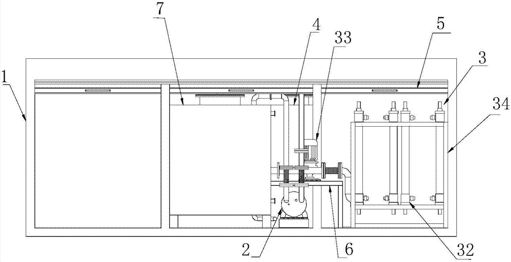 Hazardous chemical substance leakage emergency processing device