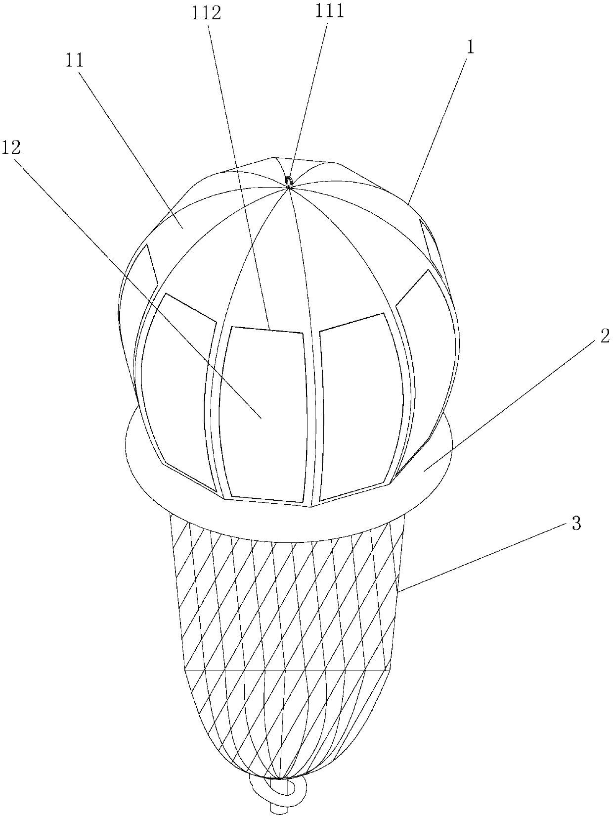 Ampullaria gigas spix trapping device