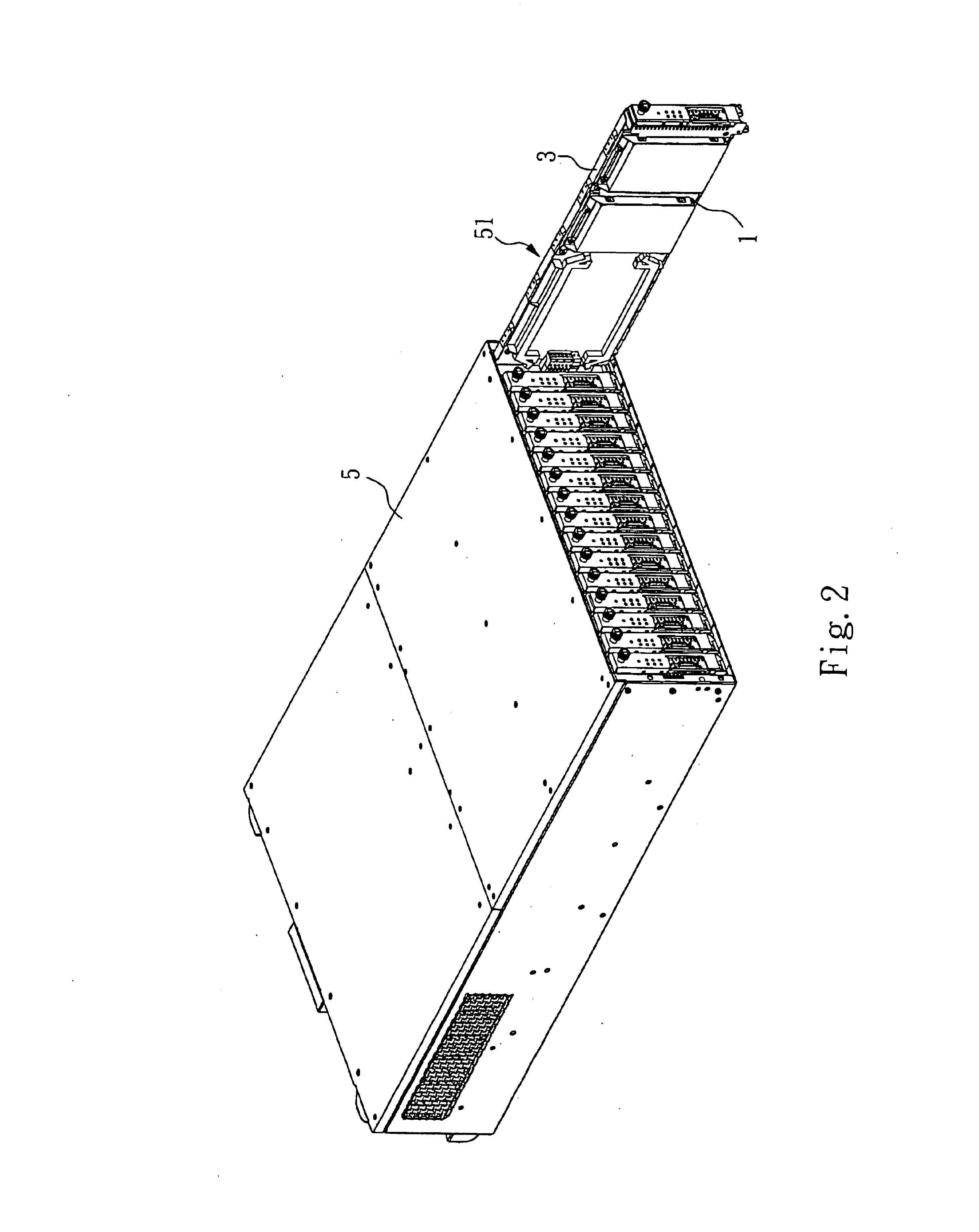 Radiator structure for a computer device