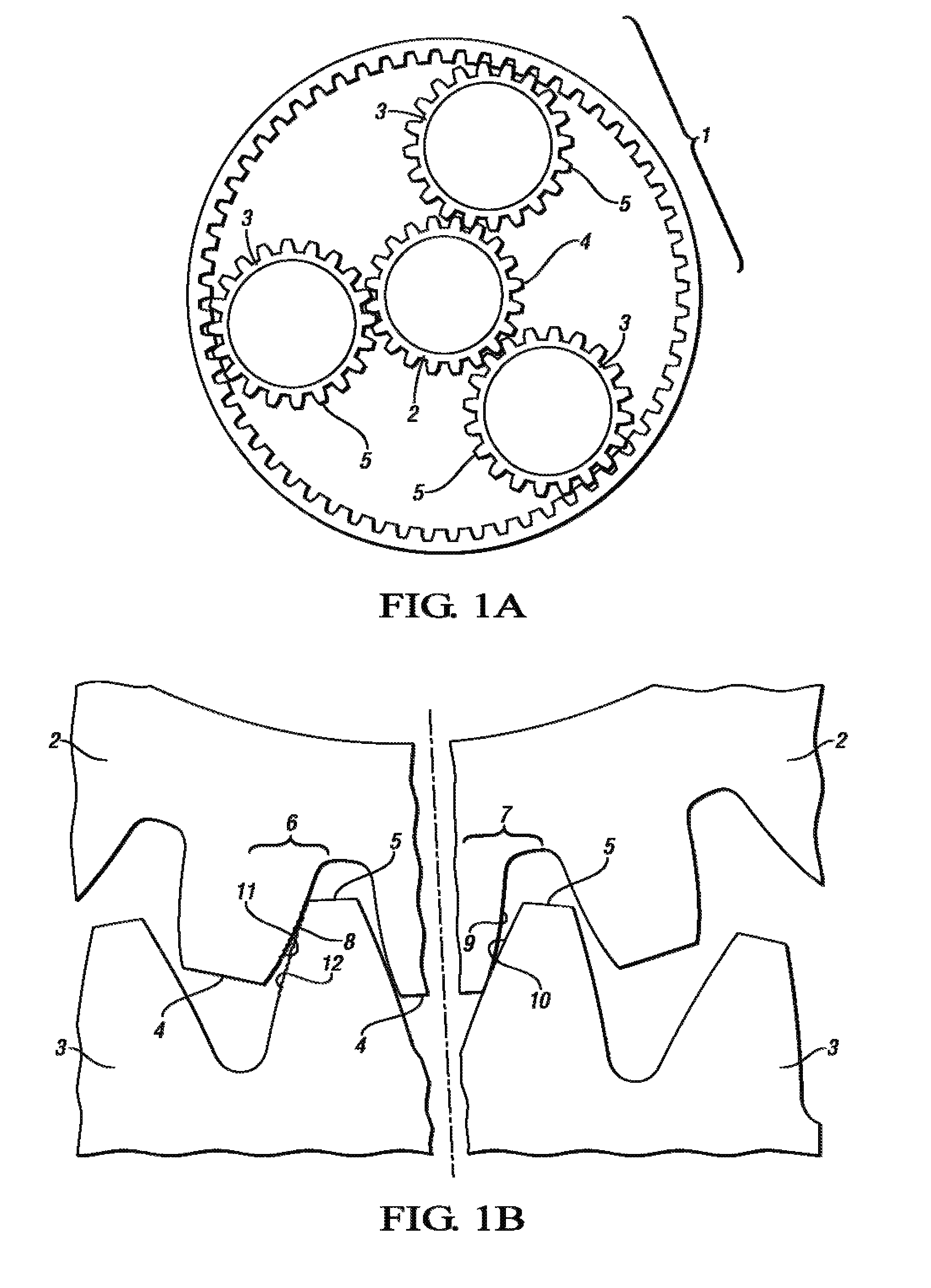 Apparatus and method of using a hardness differential and surface finish on mating hard gears