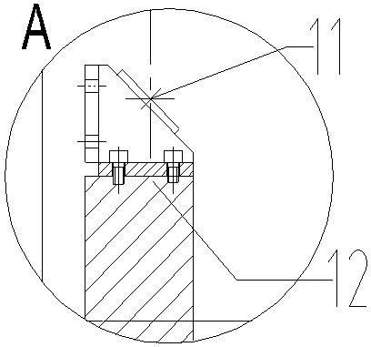 Supersonic gas-solid two-phase flow erosion and wear test device