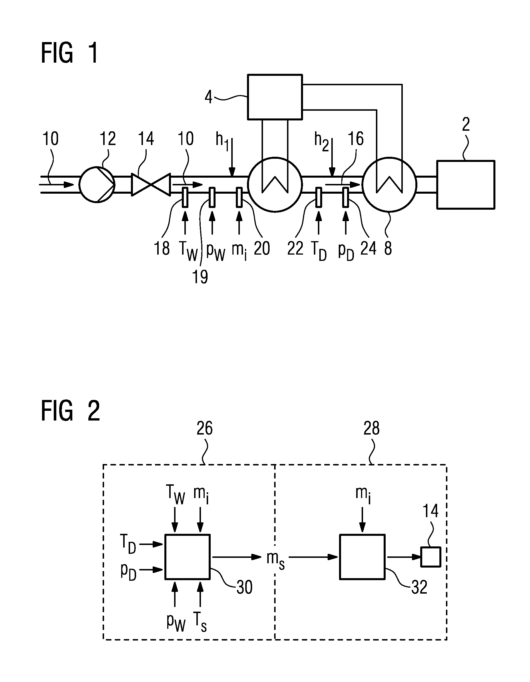Method and device for regulating the production of steam in a steam plant