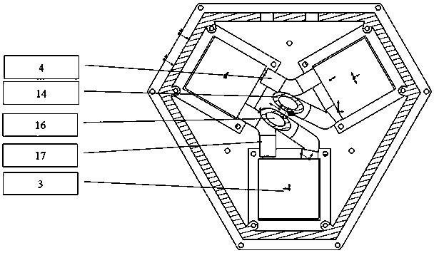 Temperature control device for material low-temperature surface characteristic research