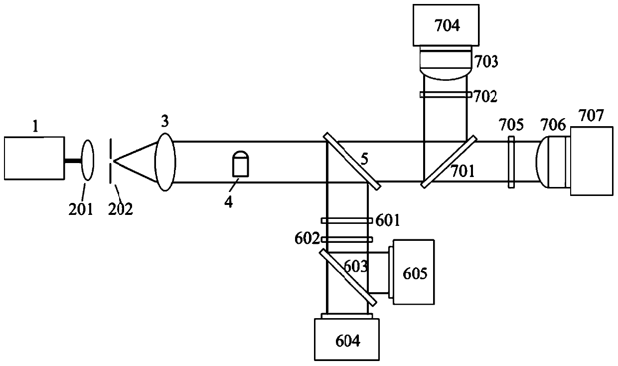 System and method for measuring flight attitude and surface temperature of ultra-high-speed aircraft