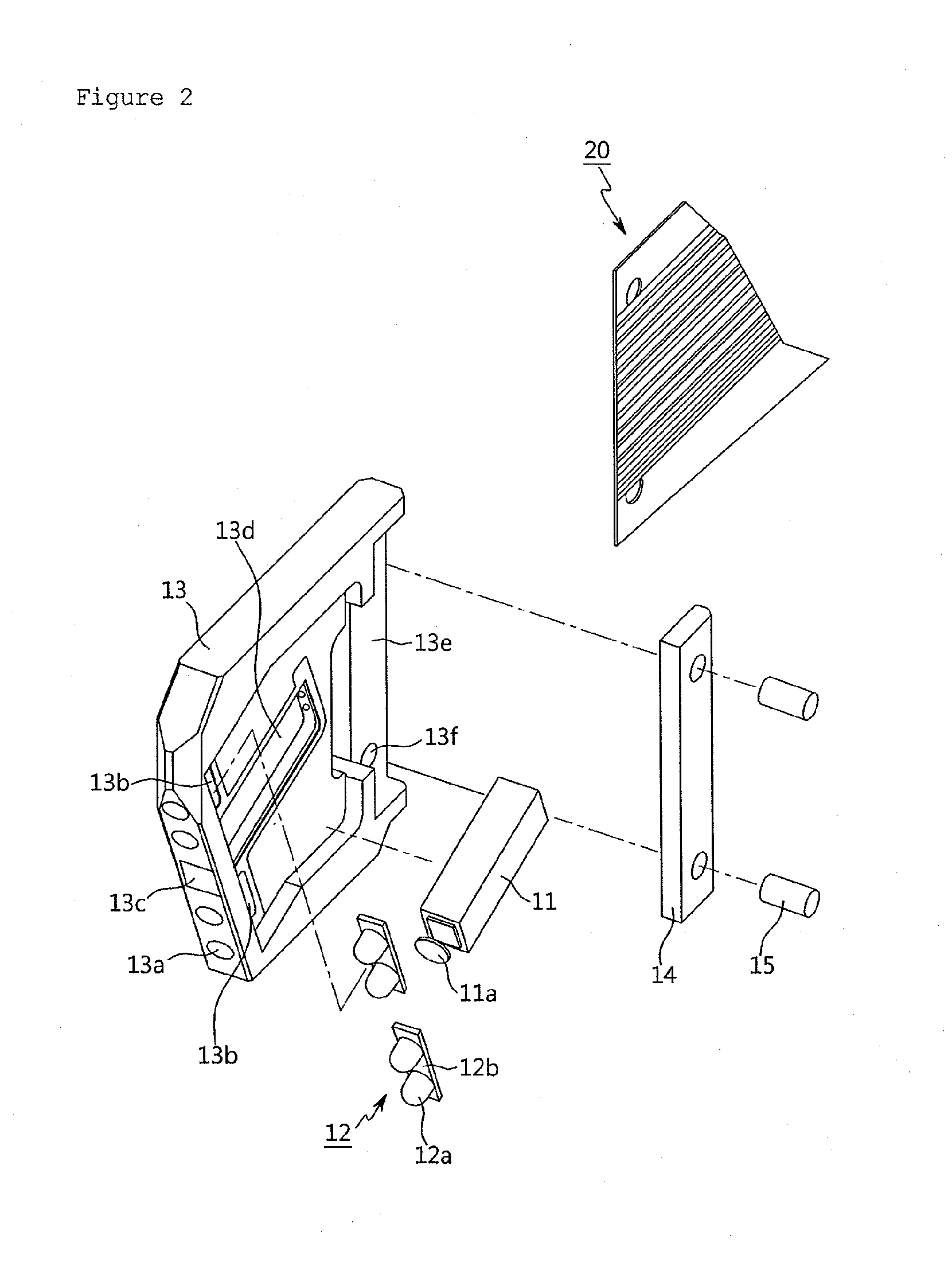 Arc-shaped flexible printed circuit film type endoscope using imaging device