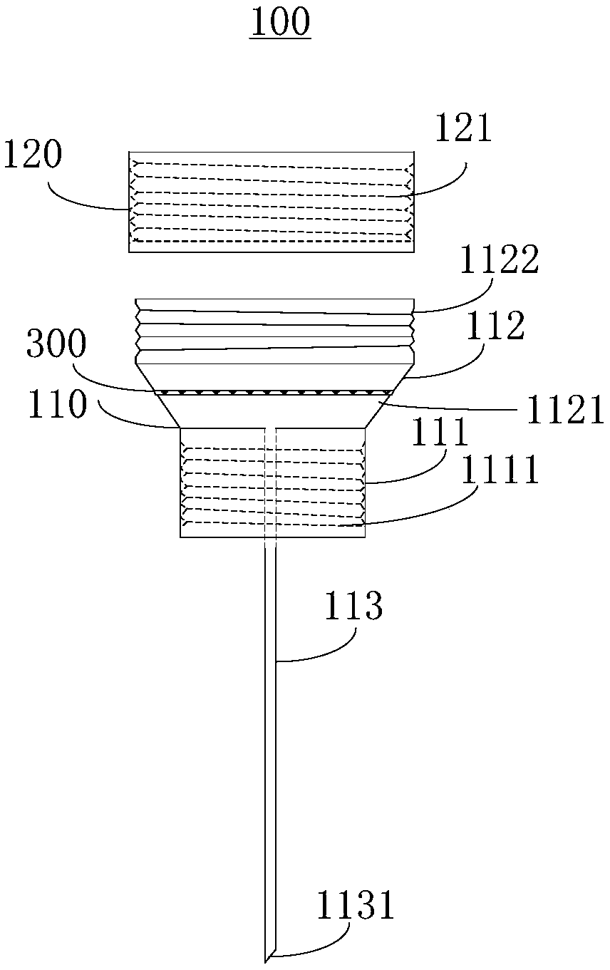 Saliva collecting device and method