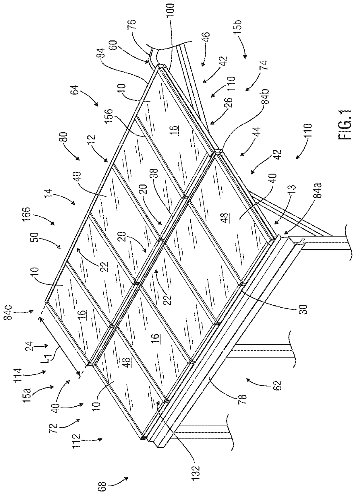 Systems, apparatus and methods for mounting panels upon, or to form, a pitched roof, wall or other structure