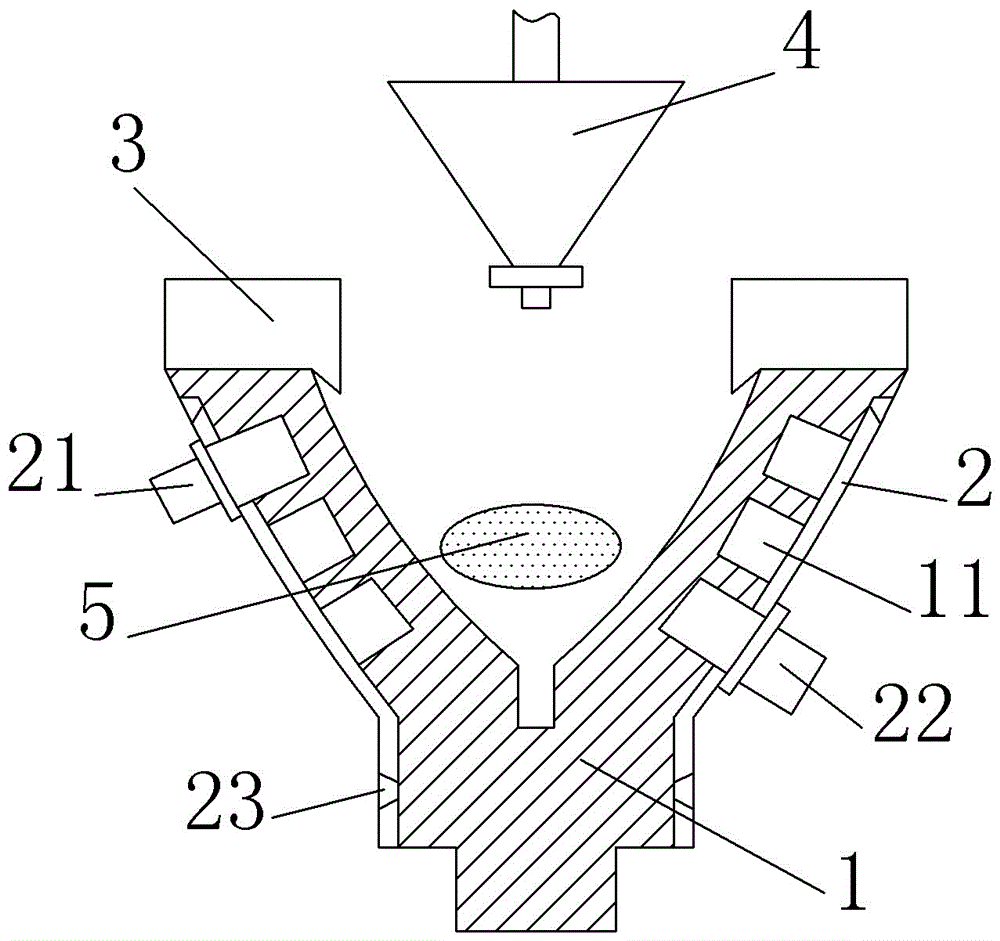 Method for producing colored glass bottle by centrifugal casting