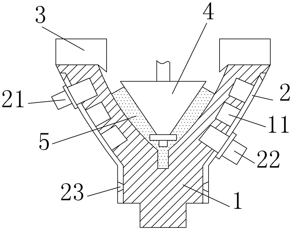 Method for producing colored glass bottle by centrifugal casting