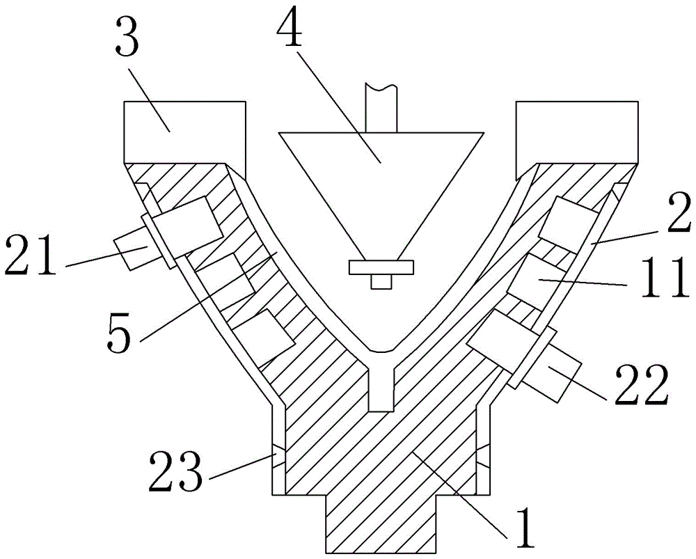 Method for producing colored glass bottle by centrifugal casting