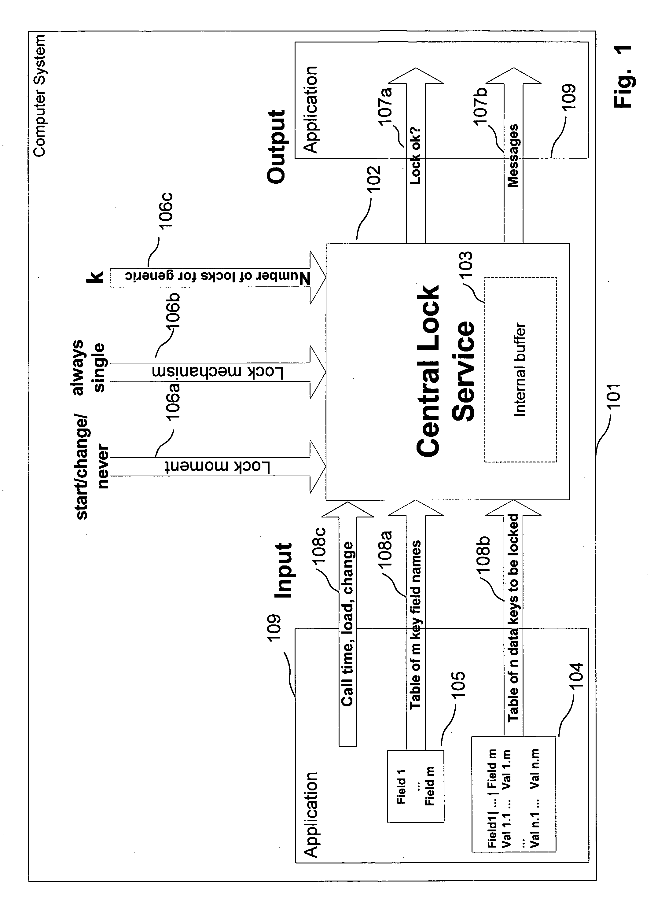 Methods, computer systems and software applications for providing a lock service