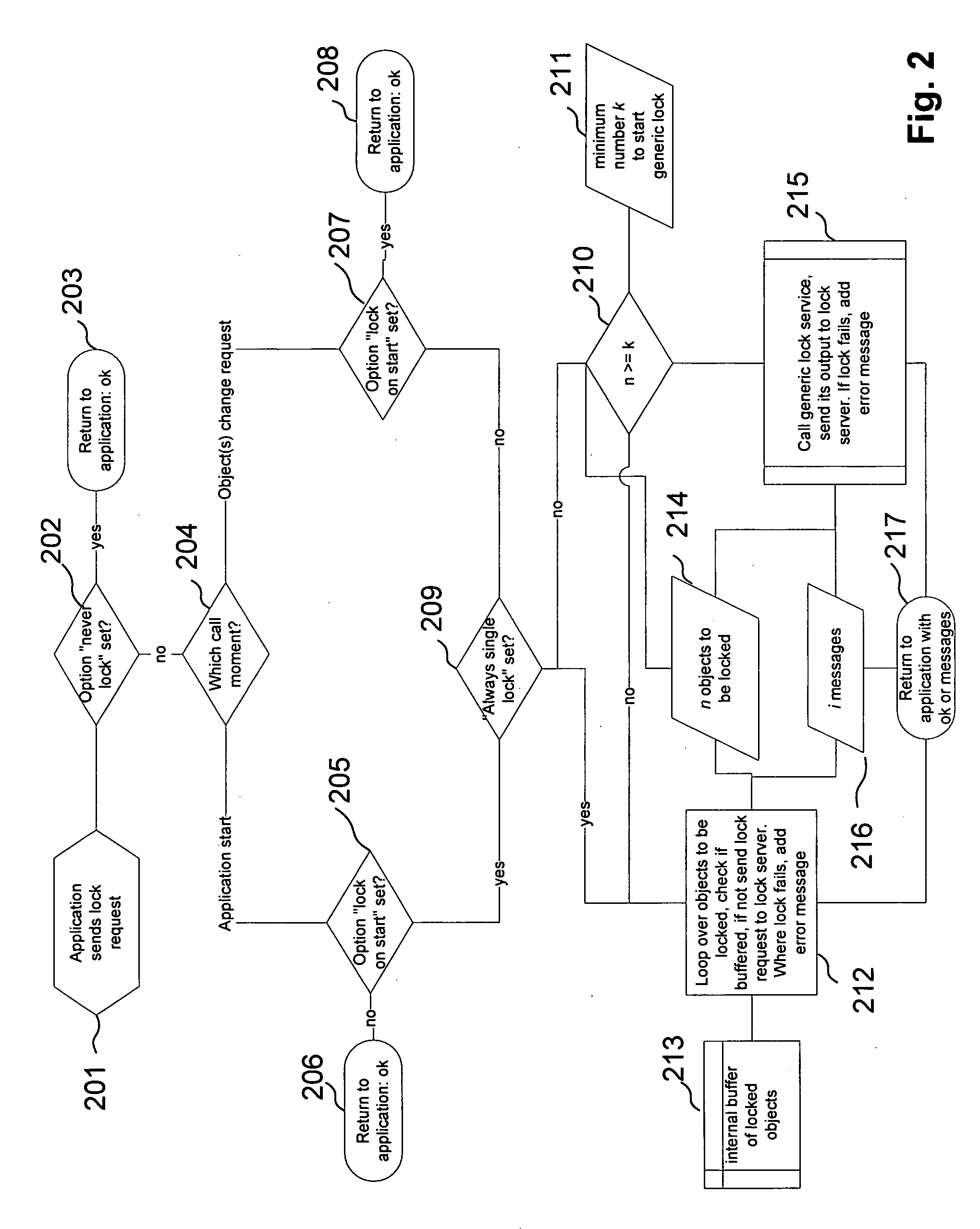 Methods, computer systems and software applications for providing a lock service
