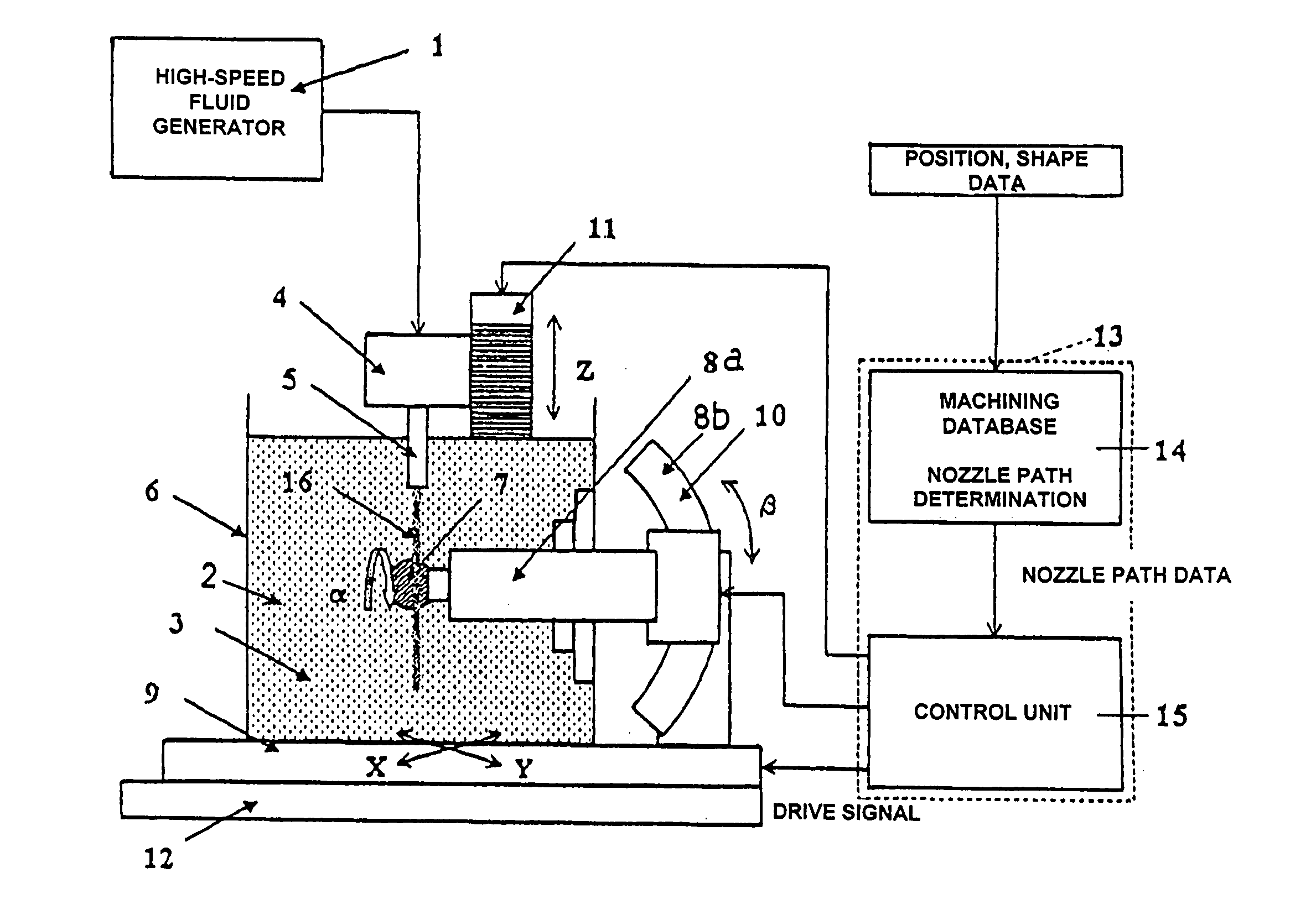 Curved surface machining method and an apparatus thereof