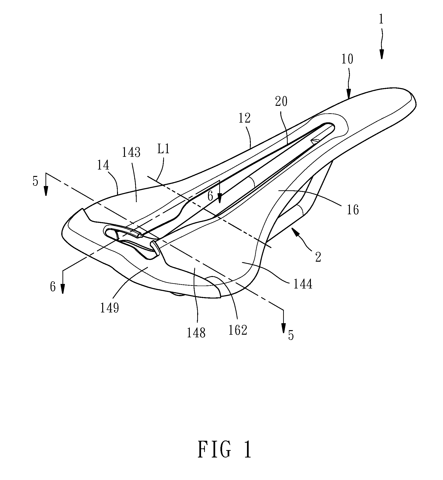 Shell for bicycle saddle