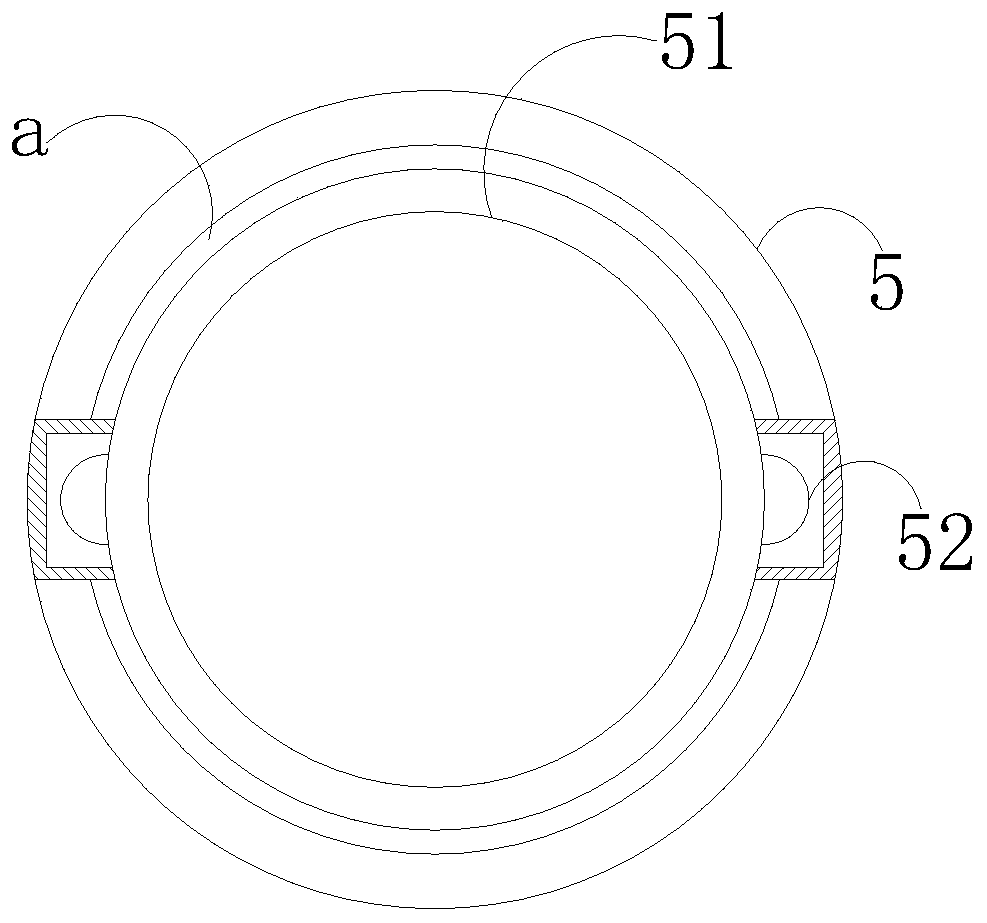 Liquid supply type gas compression device