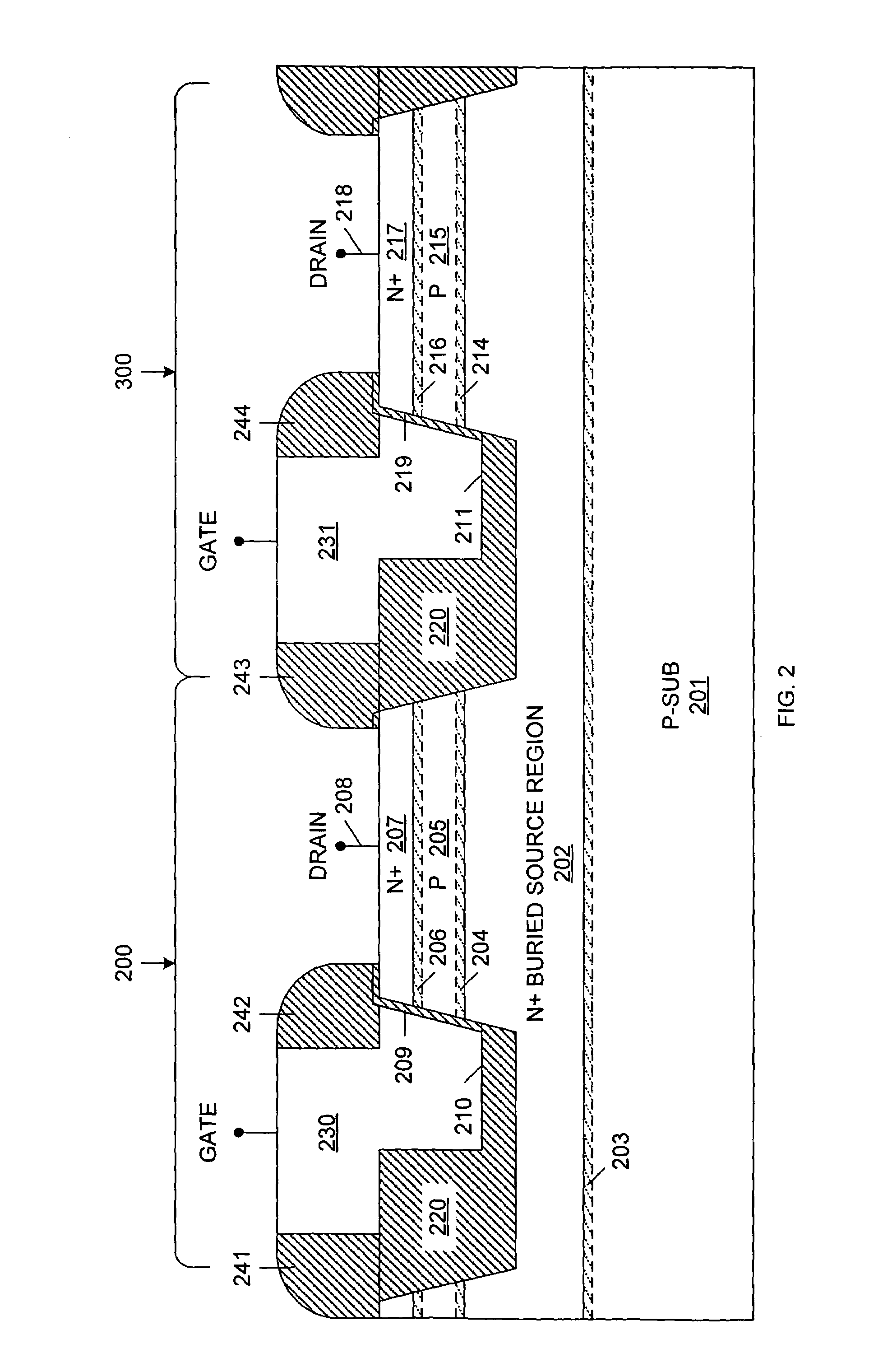 Method of fabricating vertical one-transistor floating-body DRAM cell in bulk CMOS process with electrically isolated charge storage region
