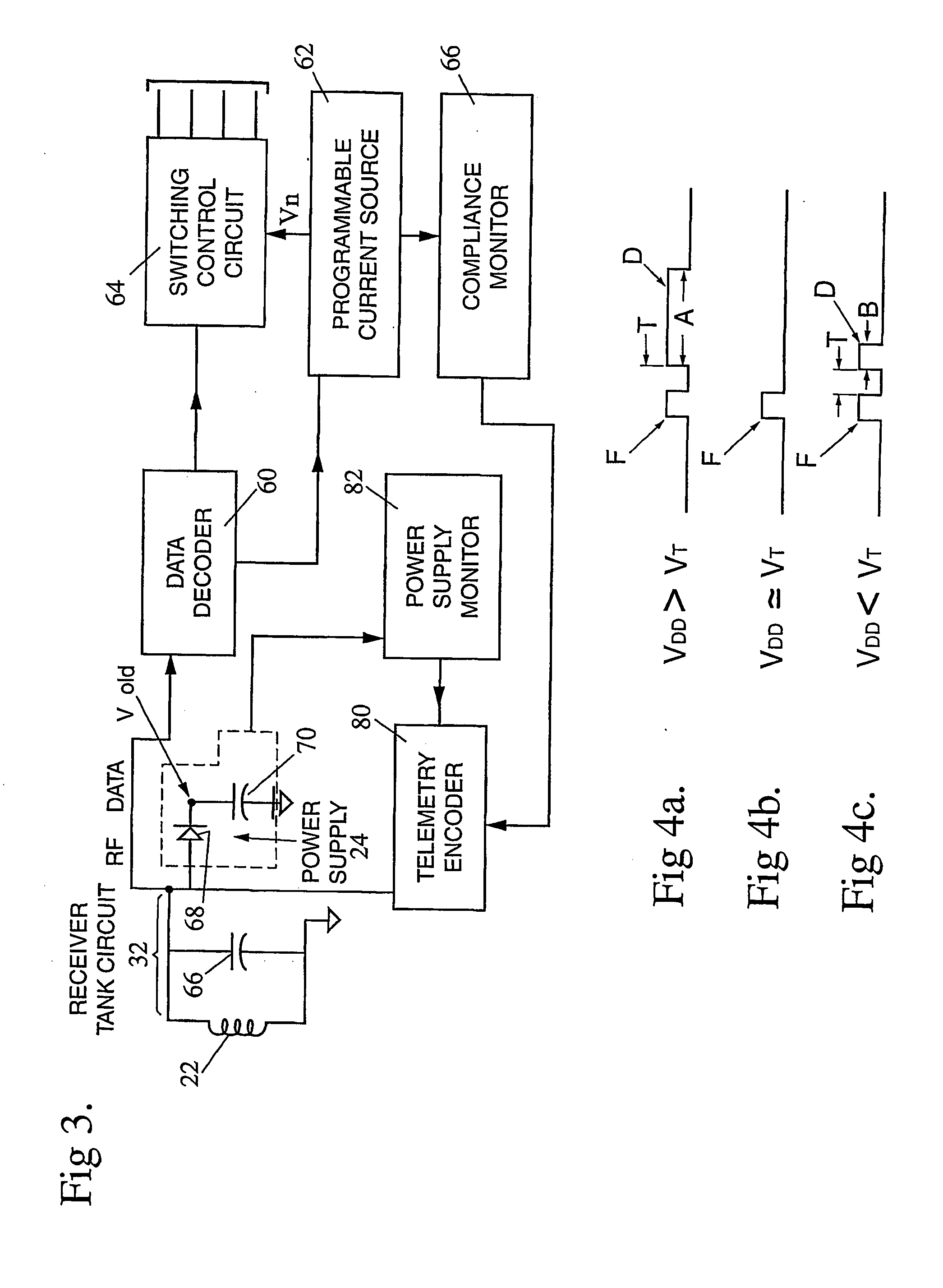 Transcutaneous power optimization circuit for a medical implant