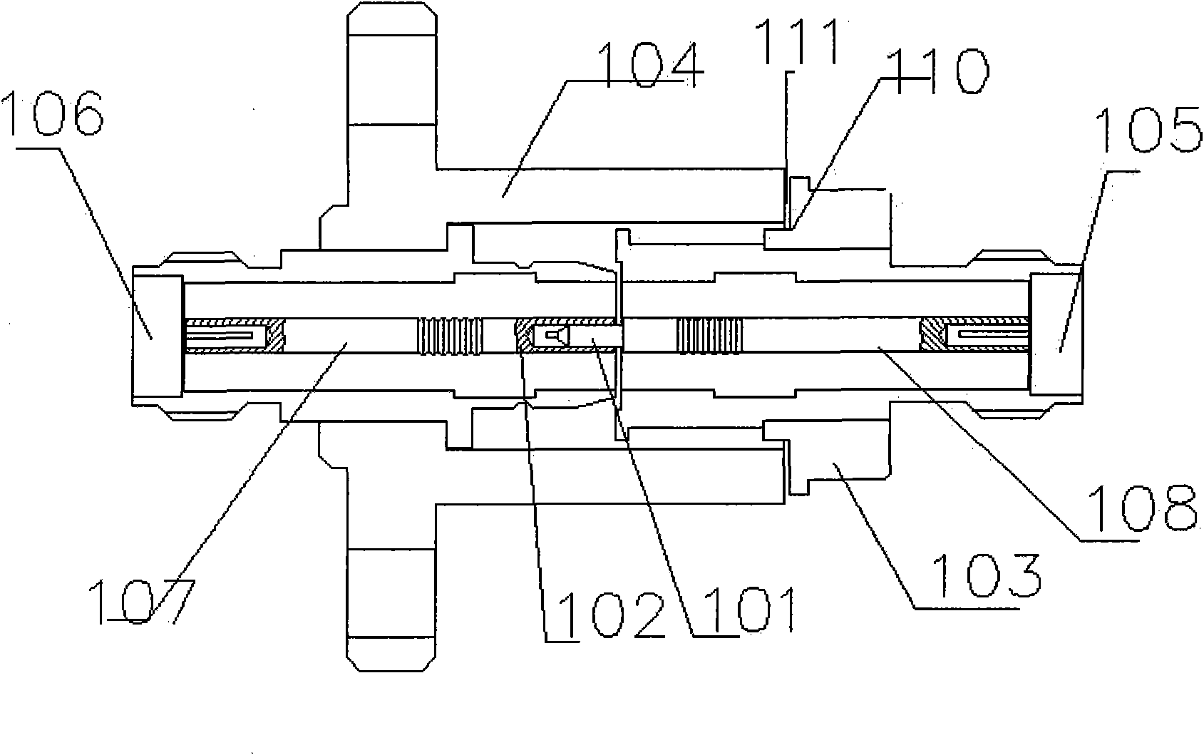 High-frequency rotary connector