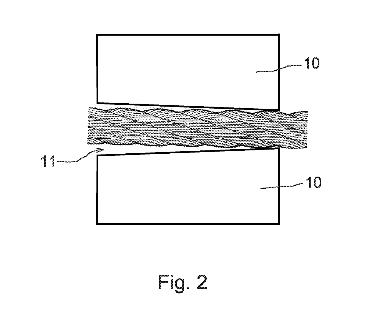 Method for producing a wire cable