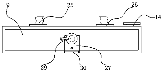 A board eraser with comprehensive dust collection function