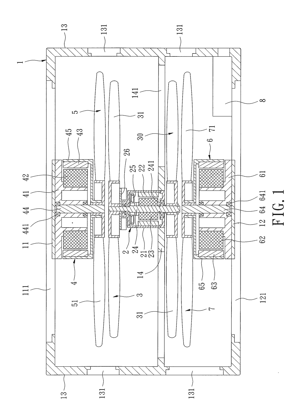 Low Electric Fan-Type Power Generating Device with Low Energy Consumption