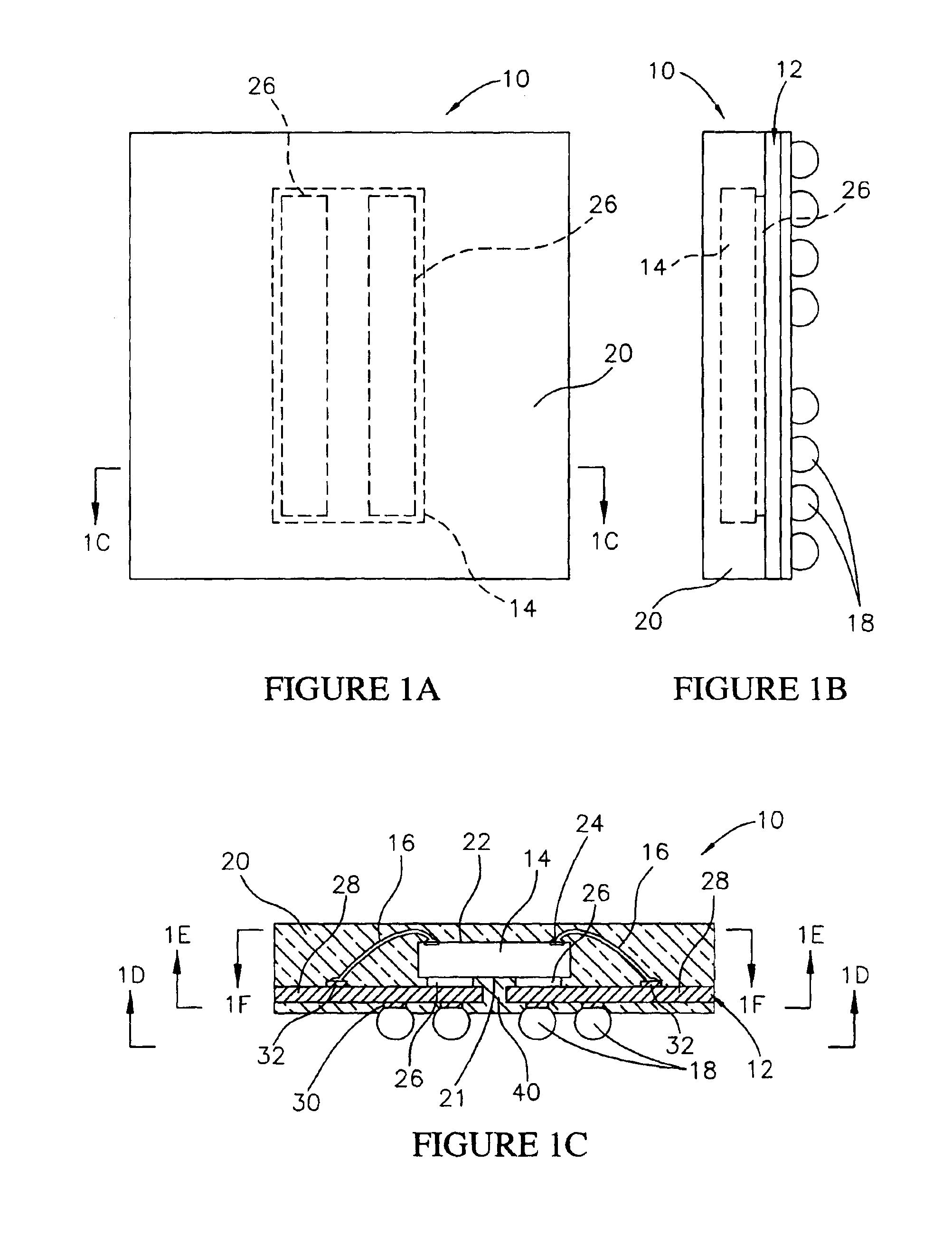 Semiconductor component having chip on board leadframe