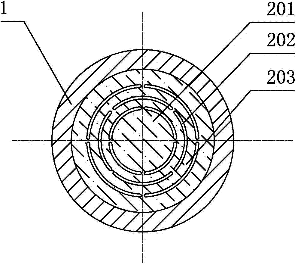 Forming die of continuous fiber-reinforced thermoplastic plastic pipe and forming method of forming die