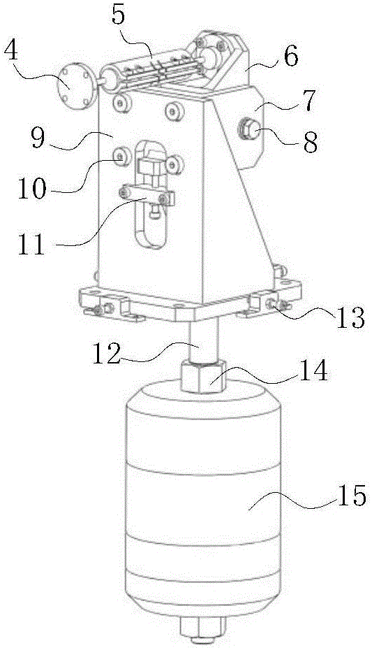 Angle-adaptive high-precision mirror-body lateral support mechanism