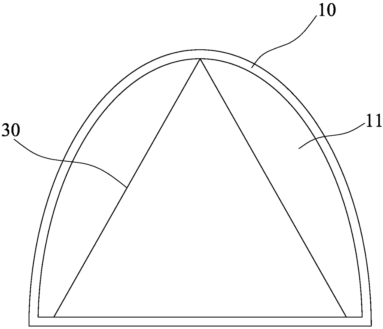 Test method for adhesive strength of filter cartridge end cap