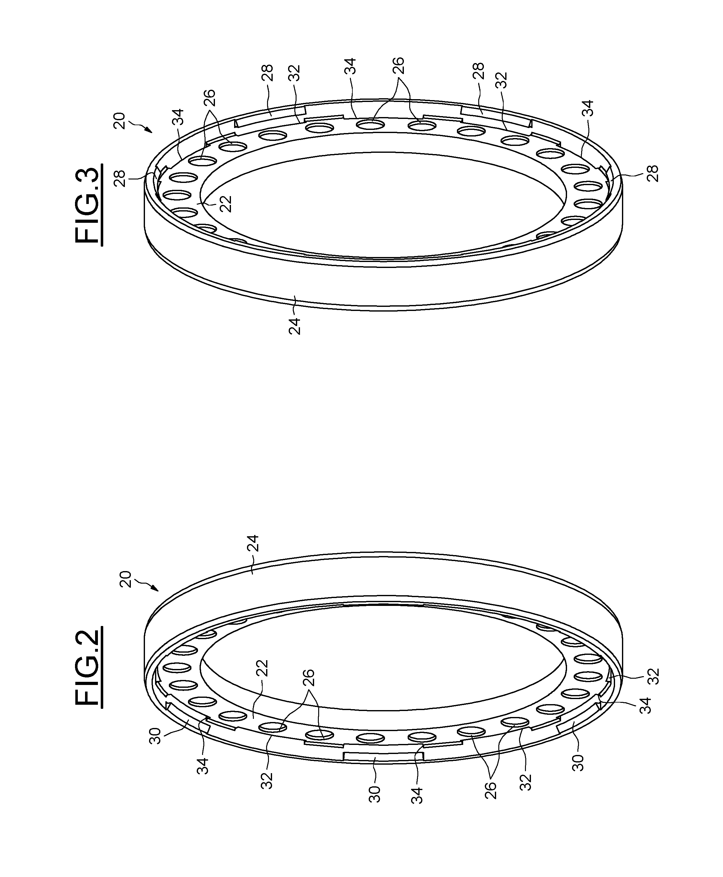 Roller bearing, in particular for a mirror of a motor vehicle