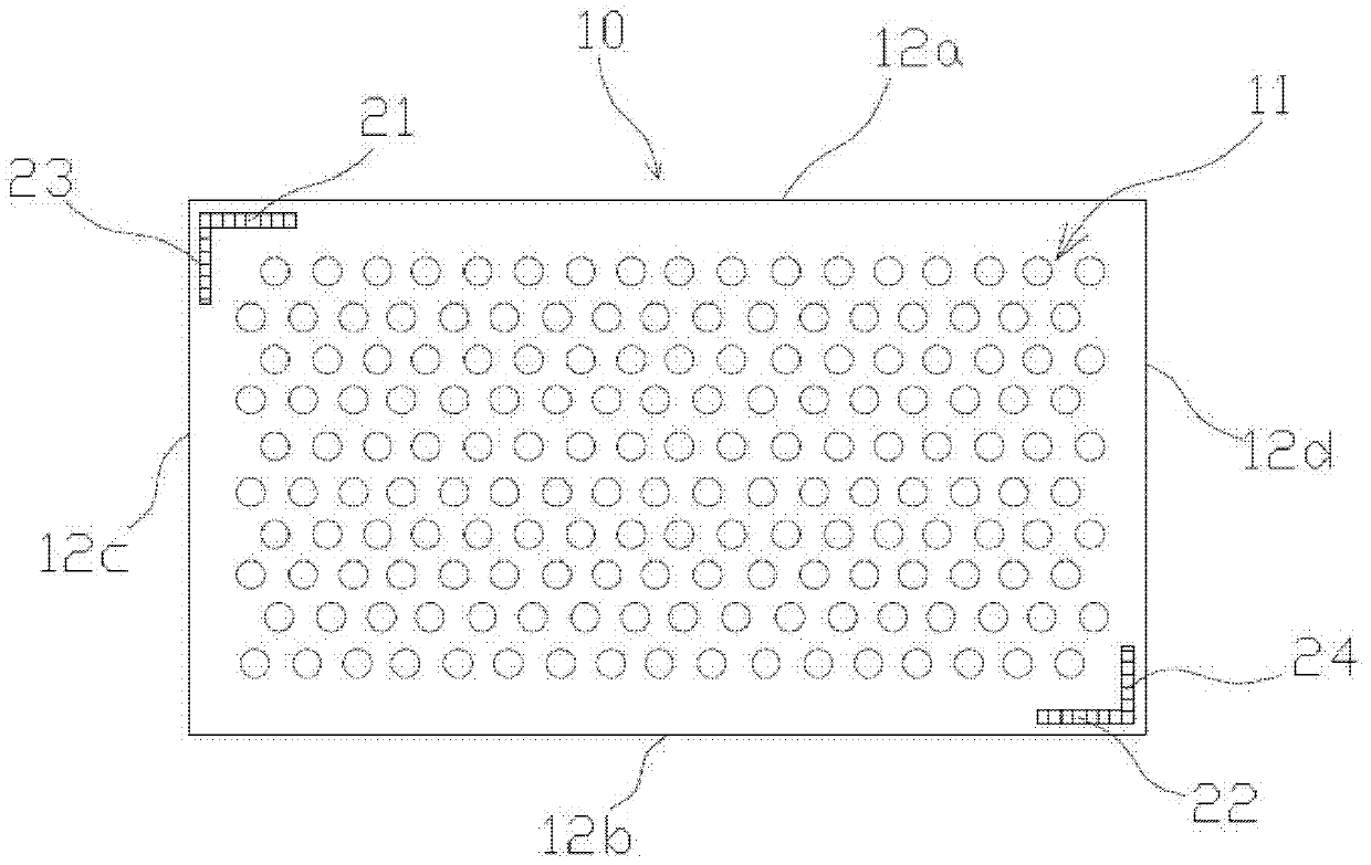 Light guide plate, display device and detection method for printing positioning of light guide plate