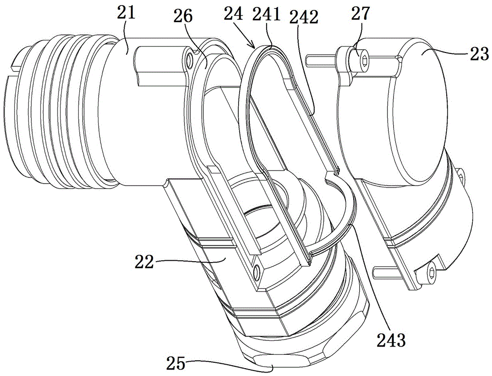 Angle connector