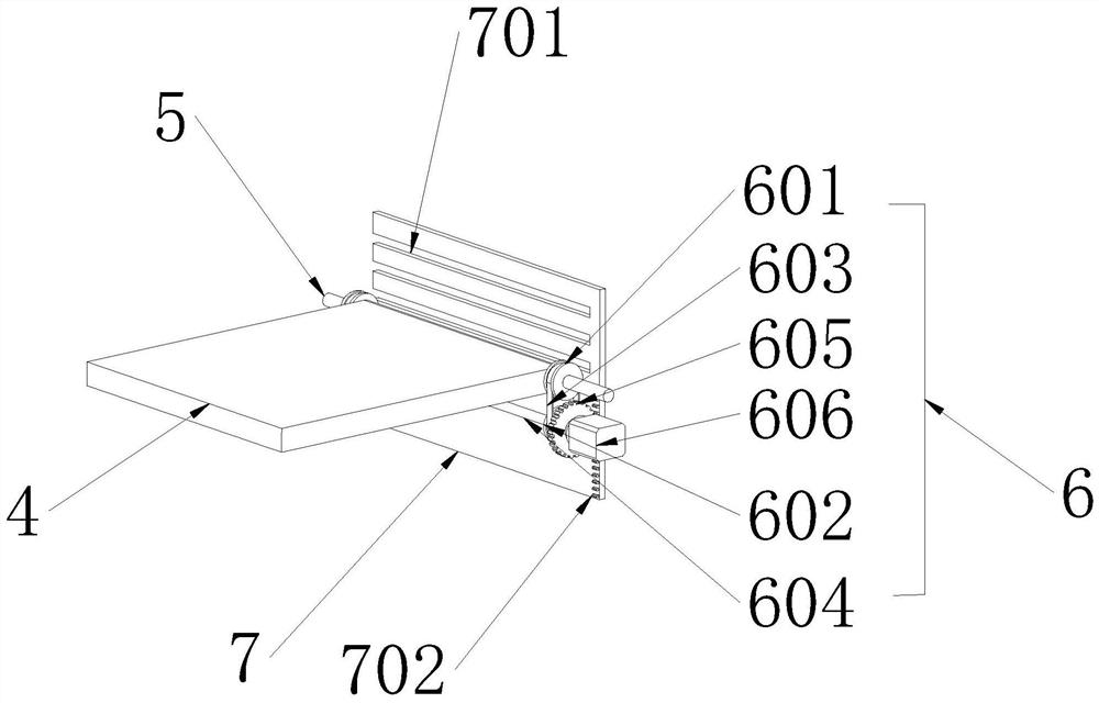 Drug pushing device for drug management system