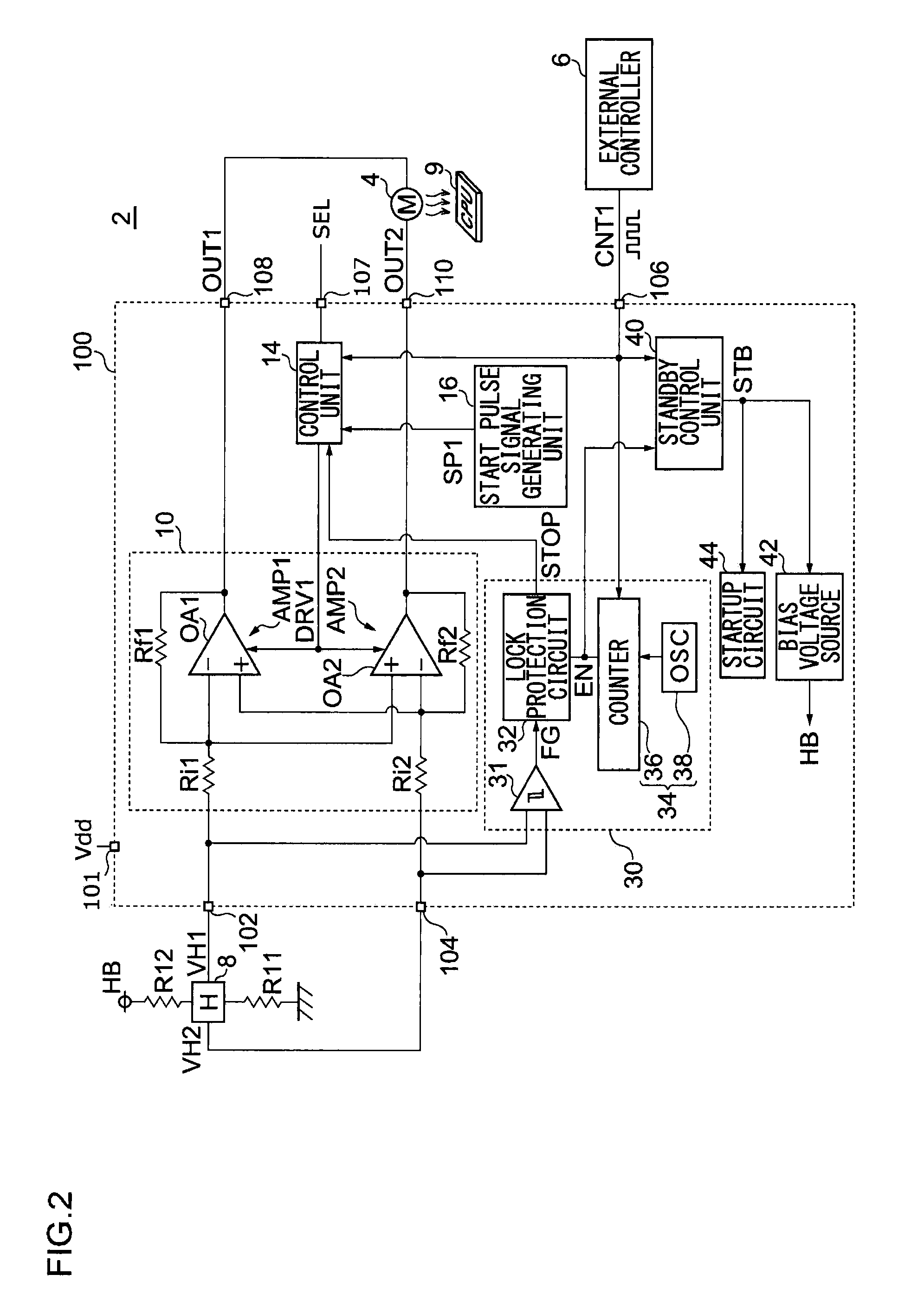 Motor driving circuit and method for driving motor