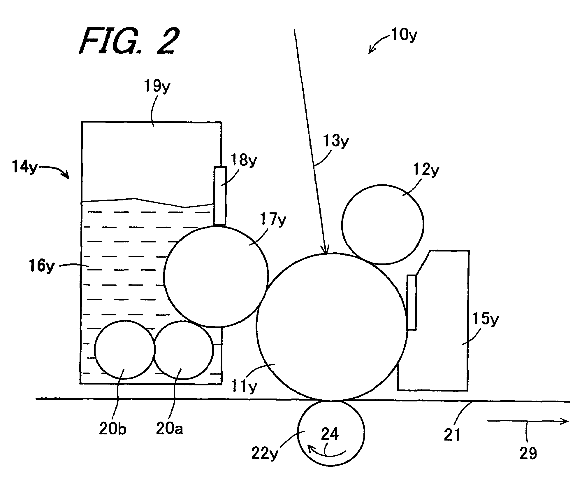 Image forming apparatus employing heating and fixer fluid applying sections