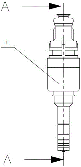 an engine fuel injector