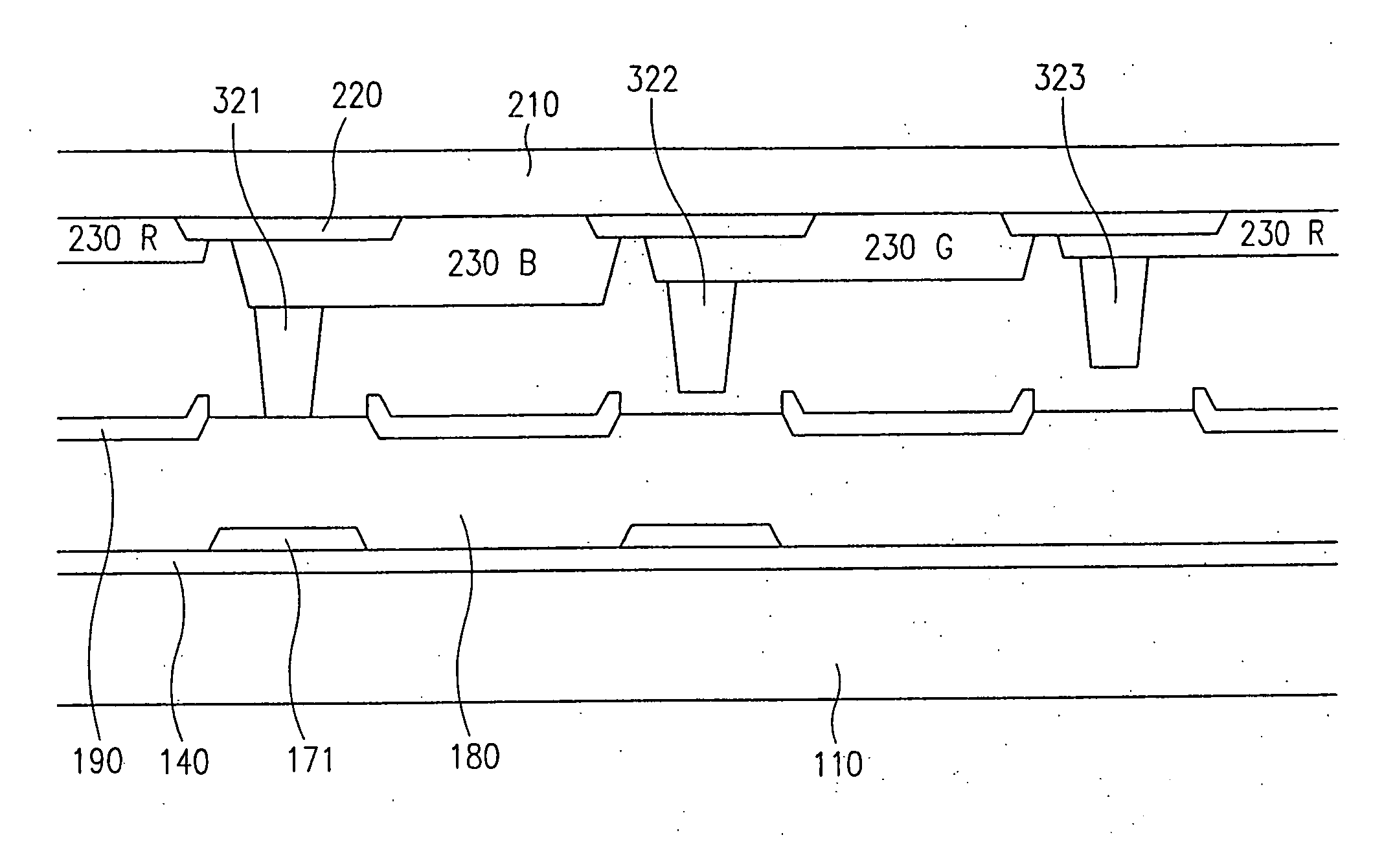 Liquid crystal display, panel therefor, and manufacturing method thereof