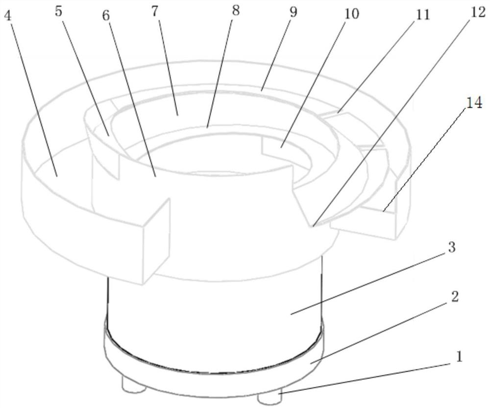 Automatic continuous head and tail positioning device and method for crayfishes