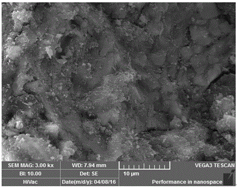 Copper-slag-based ferritic oxalate chemical bonded material and application thereof