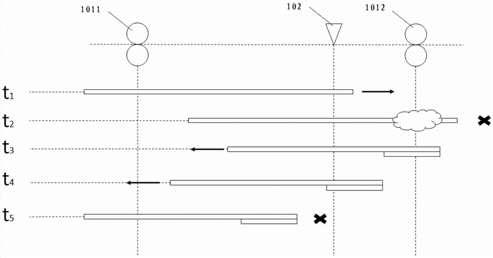 Paper conveying device, image forming device and reversing paper damage detection method