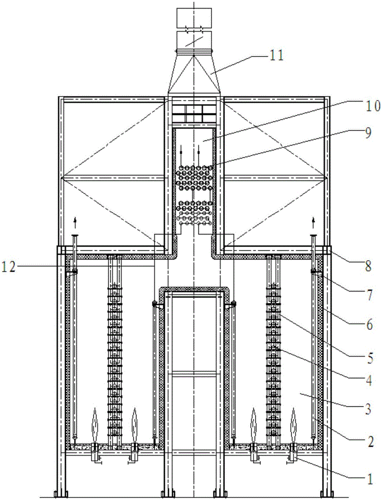 A structure-integrated hydrogenation device