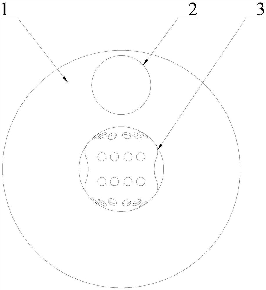 Device for cleaning blood clots in bladder